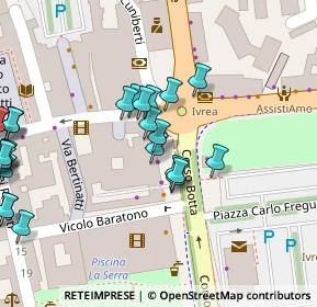 Mappa Piazza Balla A, 10015 Ivrea TO, Italia (0.05)