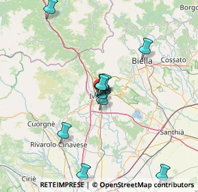 Mappa Corso Botta, 10015 Ivrea TO, Italia (12.49)