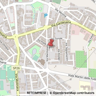 Mappa Via Marmolada, 54, 37012 Bussolengo, Verona (Veneto)