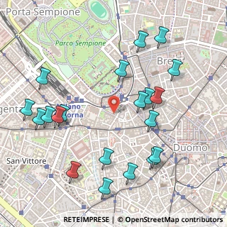 Mappa Largo Maria Callas, 20121 Milano MI, Italia (0.5885)