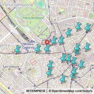 Mappa Largo Maria Callas, 20121 Milano MI, Italia (0.636)