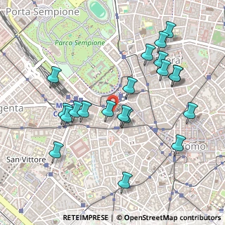 Mappa Largo Maria Callas, 20121 Milano MI, Italia (0.5175)
