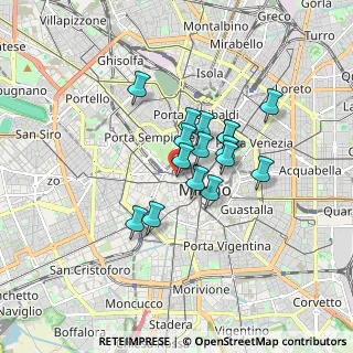 Mappa Largo Maria Callas, 20121 Milano MI, Italia (1.19688)