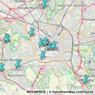 Mappa Largo Maria Callas, 20121 Milano MI, Italia (4.87667)