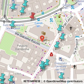 Mappa Largo Maria Callas, 20121 Milano MI, Italia (0.1265)