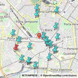 Mappa Largo Maria Callas, 20121 Milano MI, Italia (1.1655)