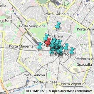 Mappa Largo Maria Callas, 20121 Milano MI, Italia (0.4495)