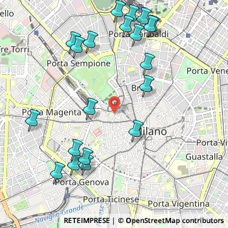 Mappa Largo Maria Callas, 20121 Milano MI, Italia (1.3025)