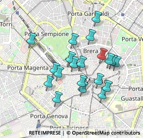 Mappa Largo Maria Callas, 20121 Milano MI, Italia (0.803)