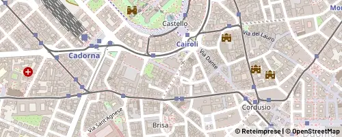 Mappa Mediolan