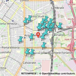 Mappa Via Privata Catania, 20133 Milano MI, Italia (0.759)