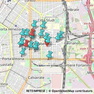 Mappa Via Privata Catania, 20133 Milano MI, Italia (0.7965)