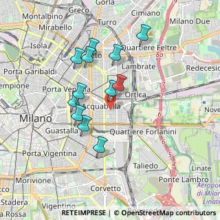 Mappa Via Privata Catania, 20133 Milano MI, Italia (1.61)
