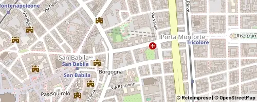 Mappa Milano