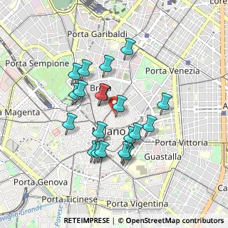 Mappa Largo Raffaele Mattioli, 20121 Milano MI, Italia (0.7725)