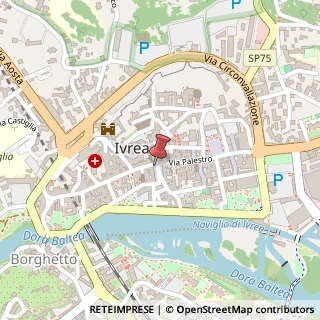 Mappa Piazza di Citt?, 12, 10015 Ivrea, Torino (Piemonte)