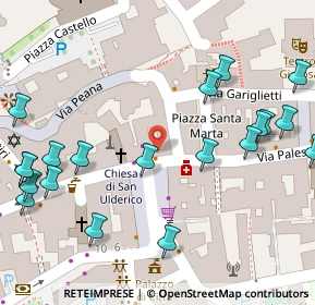 Mappa Piazza Ferruccio Nazionale, 10015 Ivrea TO, Italia (0.0855)