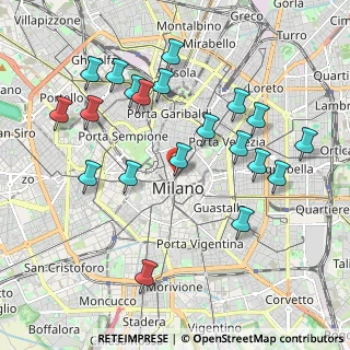 Mappa Via S. Dalmazio, 20121 Milano MI, Italia (2.093)