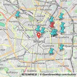 Mappa Piazza Paolo Ferrari, 20121 Milano MI, Italia (2.03538)
