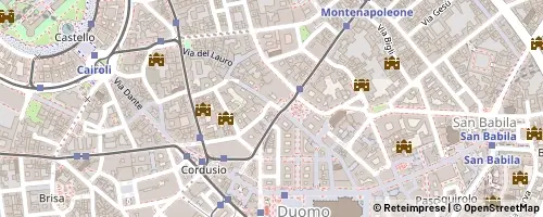 Mappa Milano