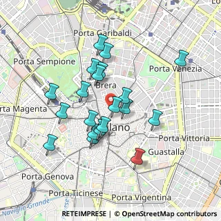 Mappa Via S. Dalmazio, 20121 Milano MI, Italia (0.8)