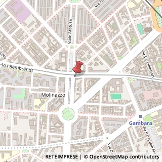 Mappa Via Rembrandt, 13, 20147 Milano, Milano (Lombardia)