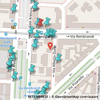 Mappa Via Rembrandt, 20146 Milano MI, Italia (0.07778)