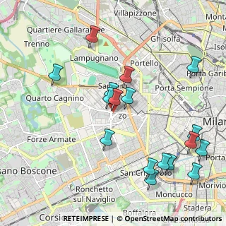 Mappa Via Alberto Dürer, 20146 Milano MI, Italia (2.26529)