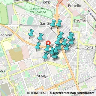 Mappa Via Alberto Dürer, 20146 Milano MI, Italia (0.652)