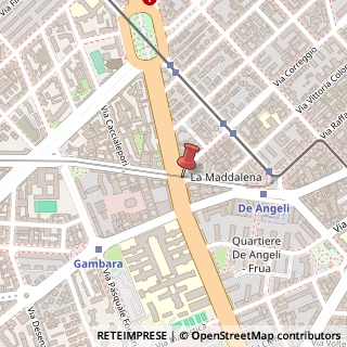 Mappa Via Parmigianino, 54 R, 20148 Milano, Milano (Lombardia)
