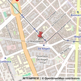 Mappa Via Vittoria Colonna, 51, 20149 Milano, Milano (Lombardia)