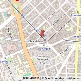 Mappa Via Federico Faruffini, 11, 20149 Milano, Milano (Lombardia)