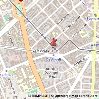 Mappa Via Federico Faruffini, 7, 20149 Milano, Milano (Lombardia)