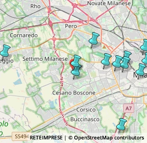 Mappa Via Sorrento, 20152 Milano MI, Italia (4.95)