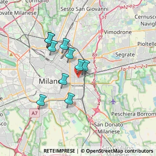Mappa Via Luigi Frapolli, 20133 Milano MI, Italia (3.21909)