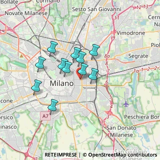 Mappa Via Fratelli Bronzetti, 20135 Milano MI, Italia (2.70909)
