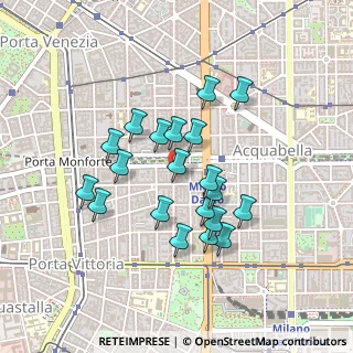 Mappa Via Fratelli Bronzetti, 20135 Milano MI, Italia (0.378)