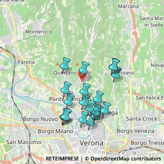Mappa Via Bernardo da Chiaravalle, 37127 Verona VR, Italia (1.794)