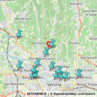 Mappa Via Bernardo da Chiaravalle, 37127 Verona VR, Italia (2.535)