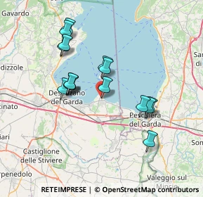 Mappa Via M.A. Durighello, 25019 Sirmione BS, Italia (6.5025)