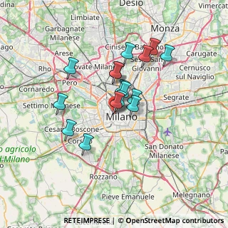 Mappa Via Vincenzo Monti, 20144 Milano MI, Italia (5.4475)