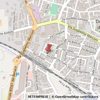 Mappa Via Goito, 6, 25015 Desenzano del Garda, Brescia (Lombardia)