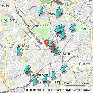 Mappa Via Luigi Illica, 20121 Milano MI, Italia (1.109)