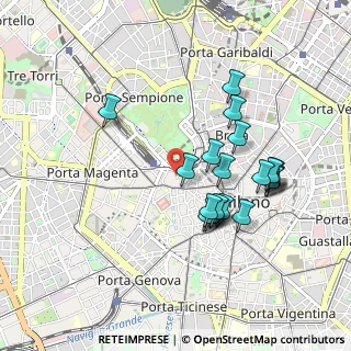 Mappa Via Luigi Illica, 20121 Milano MI, Italia (0.8625)