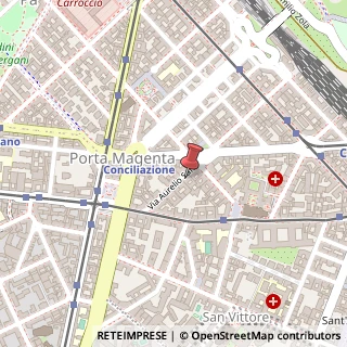 Mappa Via Aurelio Saffi, 23, 20123 Milano, Milano (Lombardia)