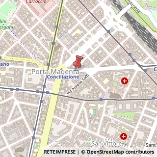 Mappa Via Giovanni Boccaccio, 43, 20123 Milano, Milano (Lombardia)