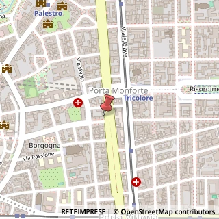 Mappa Viale Bianca Maria, 39, 20122 Milano, Milano (Lombardia)