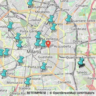 Mappa Via Giovanni Mayr, 20122 Milano MI, Italia (2.909)