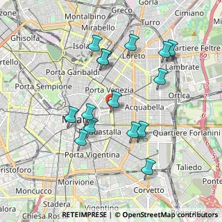 Mappa Via Giovanni Mayr, 20122 Milano MI, Italia (1.84467)