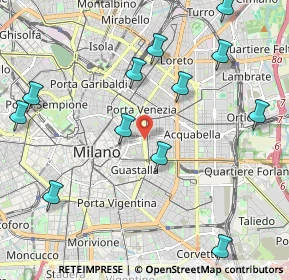 Mappa Via Giovanni Mayr, 20122 Milano MI, Italia (2.56538)